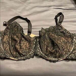 Elegant Black Lace Bra